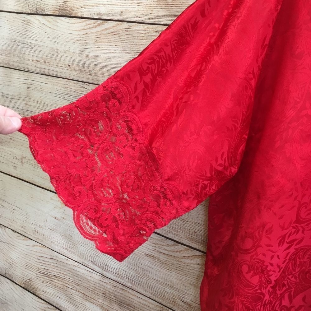 VINTAGE LUCIE ANN II PAJAMAS IN RED‎ - Picture 4 of 12